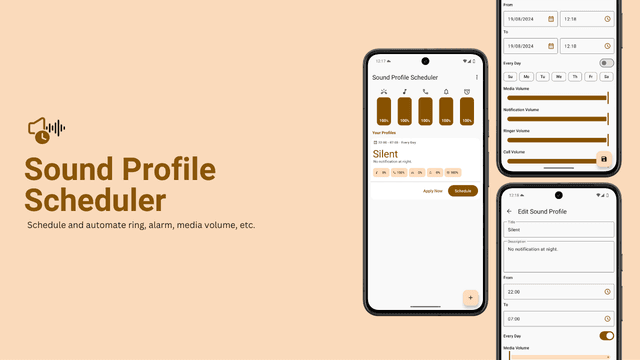 Sound Profile Scheduler